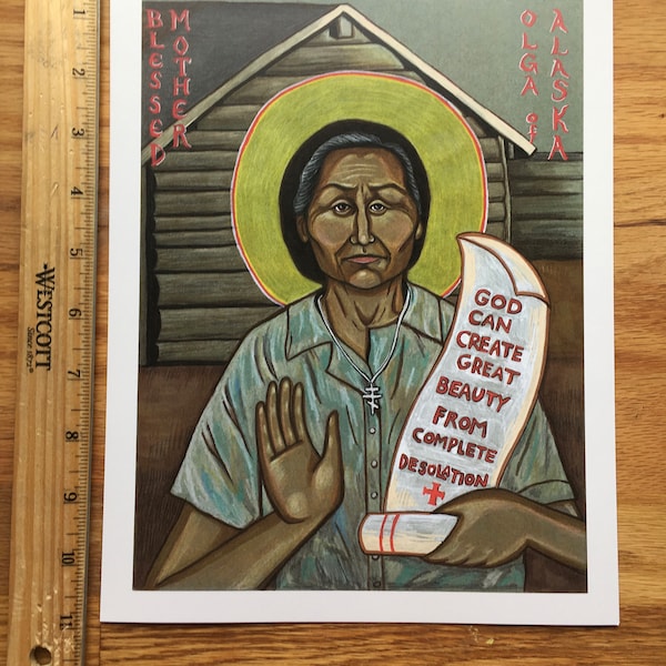 St. Olga - 8.5”x11” Art Print