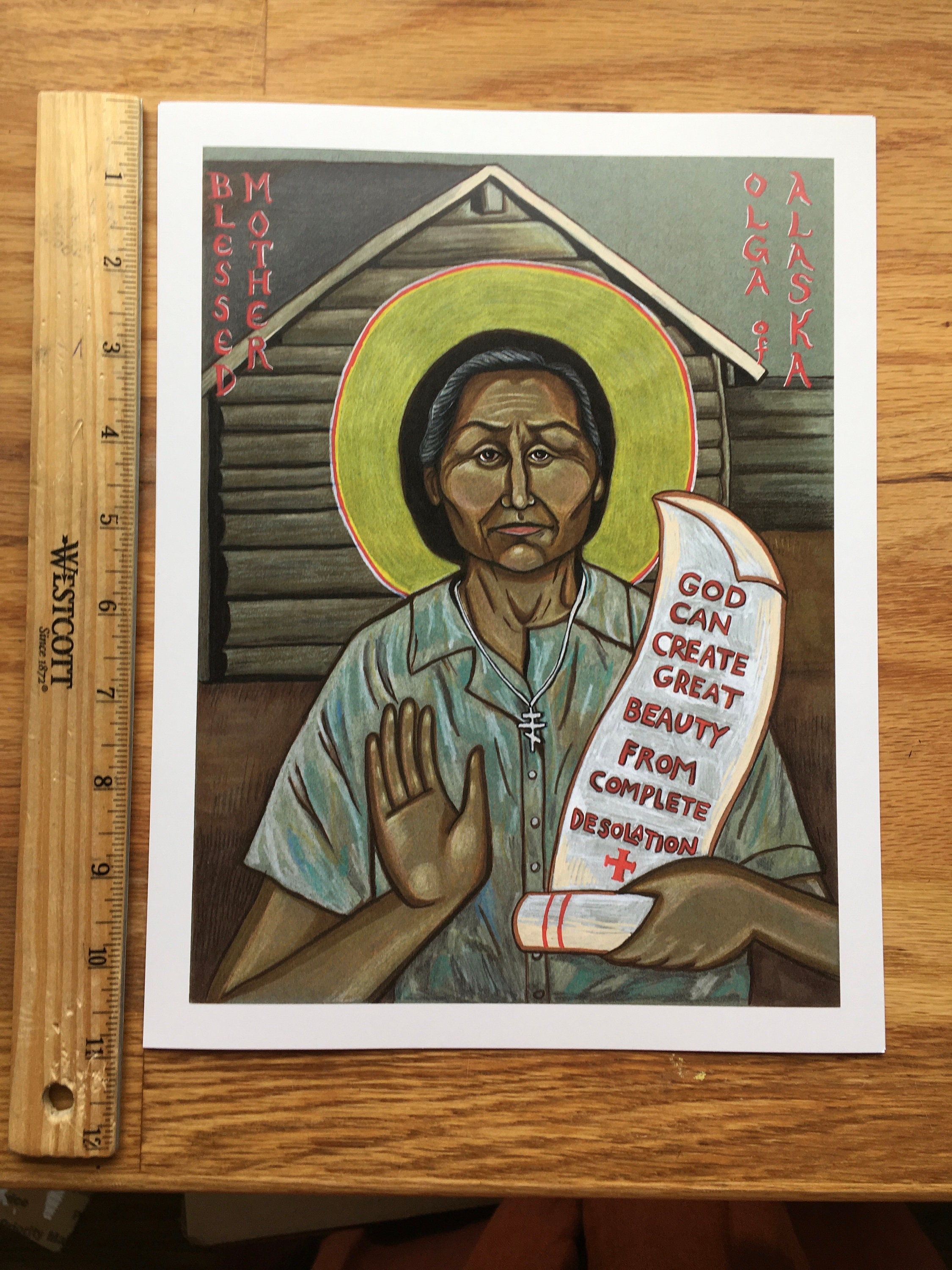 St. Olga - 8.5”x11” Art Print