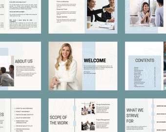 Interior Design Client Welcome Packet Template | Client Onboarding - Etsy