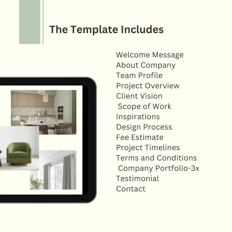 Interior Design Bundle, Investment Guide, Interior Design Proposal, FF ...