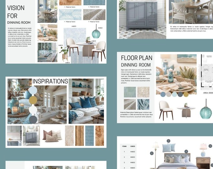Interior Design Bundle | Investment Guide | Project Proposal | Welcome ...
