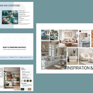 Interior Design Bundle, Investment Guide, Interior Design Proposal, FF ...