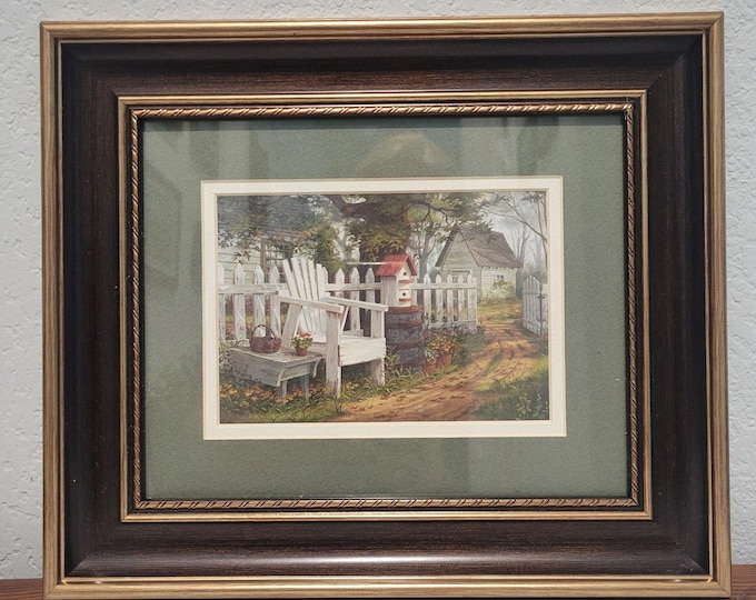 Sunshine Serenade By Michael Humphries Art Print framed and matted 11 x 13