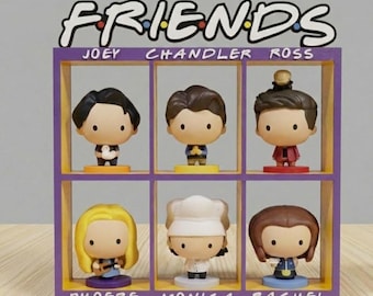 Friends McDonald's Figures Display Stand | 3D Printed Collectible Stand