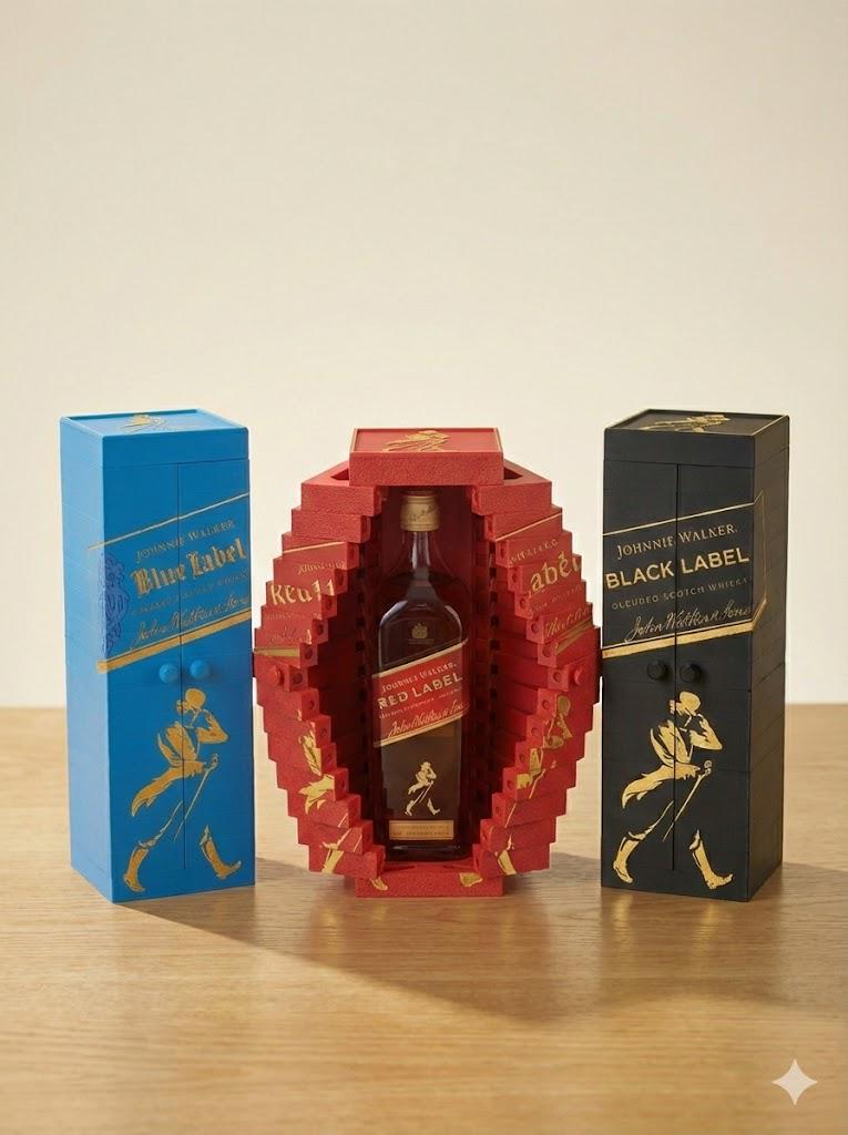 ジョニーウォーカー　ディスプレイ Johnnie walker statue - Etsy 日本