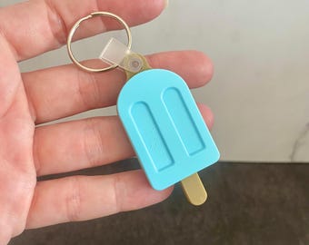 3D Printed Ice Cream Keychain | Sweet Pastry-Themed NFC Tag