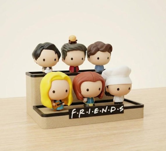Friends Mcdonald's Figures Display | 3D Printed Collectible Stand