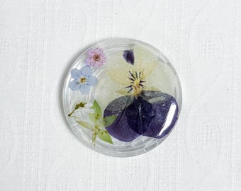 Real Hydrangea Daisy Flower Magnetic Phone Grip, Dried Mushroom Plant Grip,Pressed Kiwi Fruit Phone Holder Accessories, Kindle Magnet Grip
