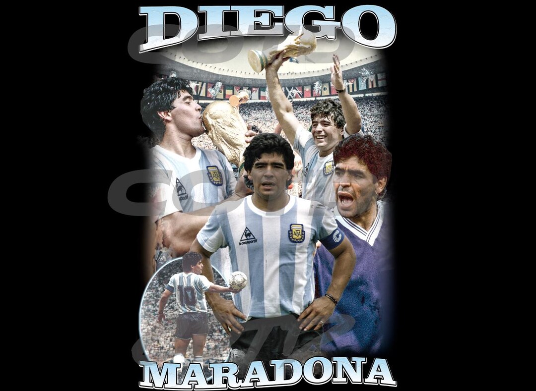 Page Poster 90s – Maradona / Argentine – Vintage Football