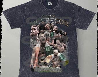 Conor McGregor Bootleg T-Shirt Design: UFC Fighter PNG (Digital File)