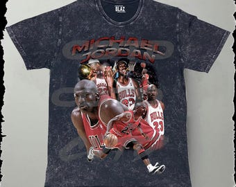 Michael Jordan Basketball T-Shirt Design: 90s Rap Tee (PNG, 300 DPI)