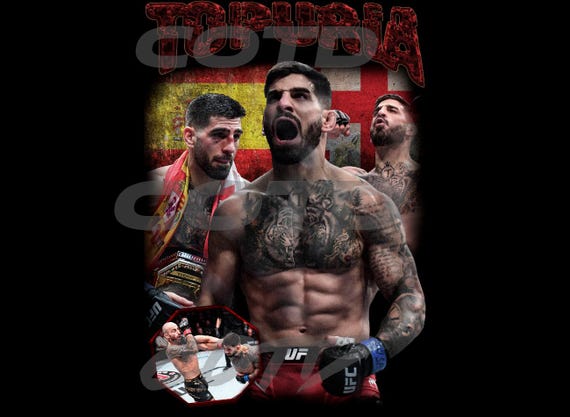 Ilia Topuria UFC T-shirt Design: 300 DPI PNG (digital Download) - Etsy