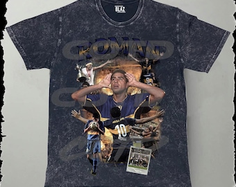 Riquelme T-Shirt Design: Retro Football Art (PNG Digital Download)