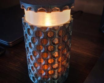 3D printed Diamond Pattern Portable Night Light