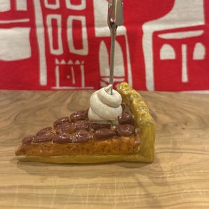 Porta-cartão de torta de nozes, presente de inauguração de casa/aniversário/agradecimento