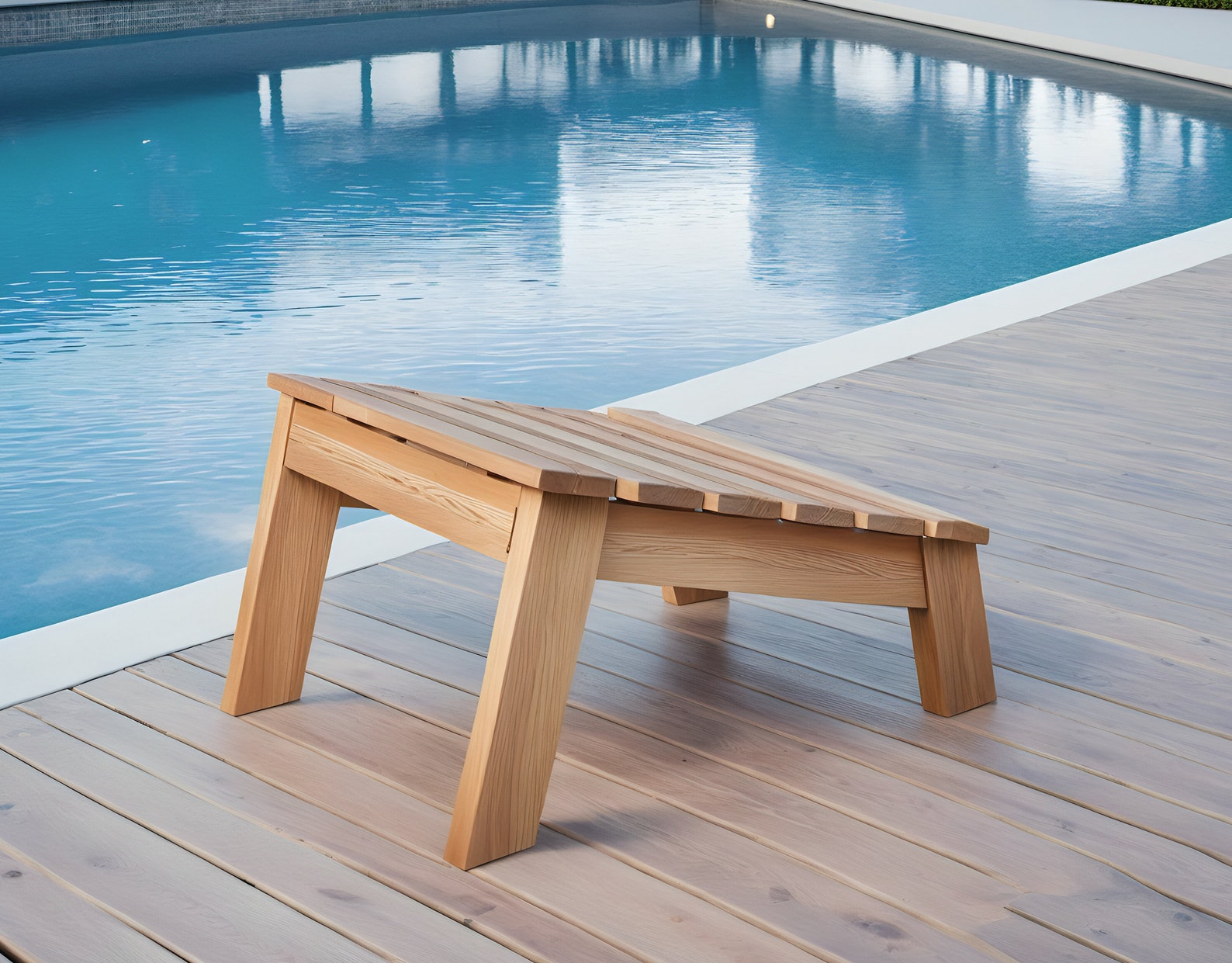 DIY Wooden Foot Rest Plan: Outdoor Furniture Stool (PDF Plans) - Etsy