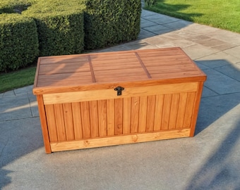 DIY Wooden Storage Chest Build Plan: Garage & Home (PDF File)