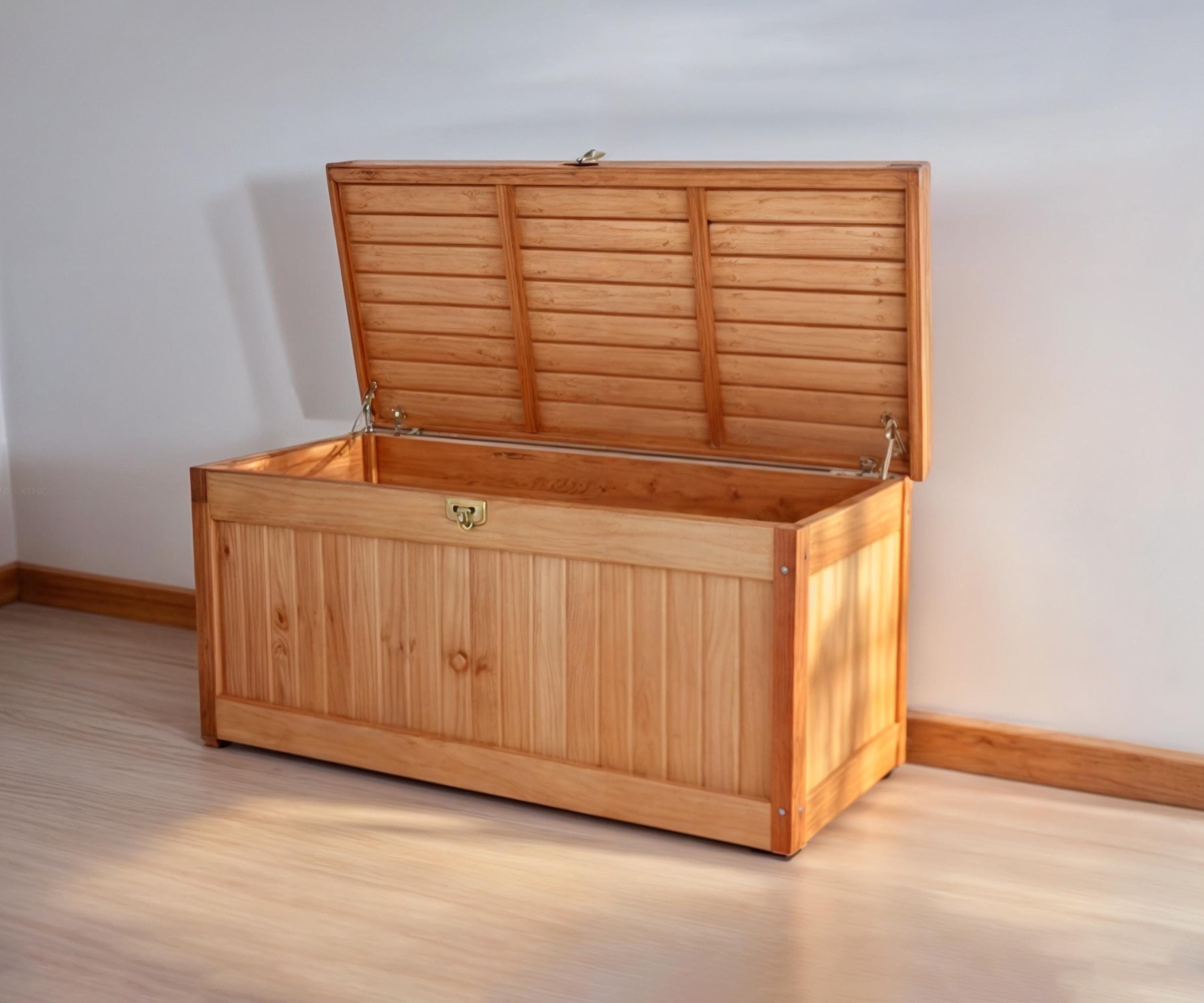 DIY Wooden Storage Chest Plans: Step-by-Step Build (PDF Download)