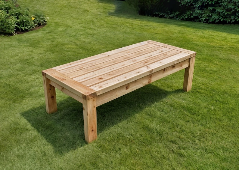 DIY Outdoor Sofa Set Woodworking Plans, 3-piece Patio Furniture Build ...