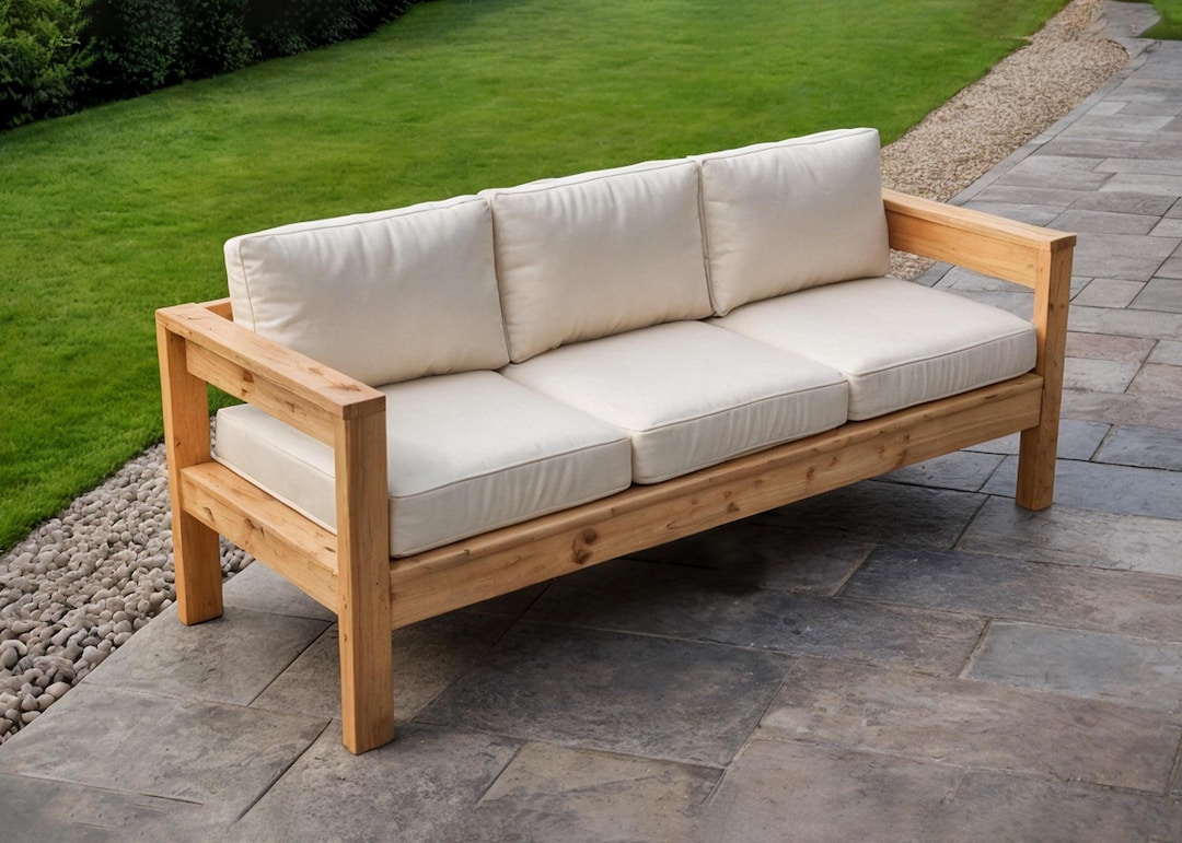 Type 26 Build Plan.pdf DIY Wooden Outdoor Sofa Build Plan, Woodworking Plans, Patio Furniture ...