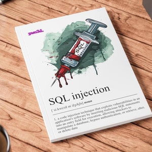 SQLi Exploit Notebook Gift for Hackers Software Developers Computer Geek