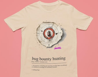 Bug Bounty Hunter Bullseye Unisex Softstyle T-Shirt, Hacker Tee, Cybersecurity Shirt, IT Professional Gift, Security Analyst Top