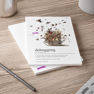 Cuaderno de depuración divertido para desarrolladores Ingenieros de software Regalo de programación de hackers éticos