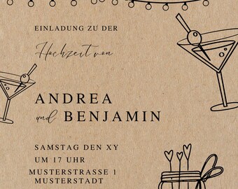 Wedding invitation