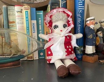 Adorable new Bunka doll. So cute . Replica of vintage Bunka doll.