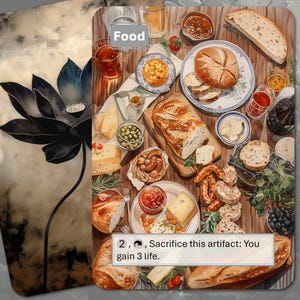 Ficha de comida MTG (Magic: The Gathering)