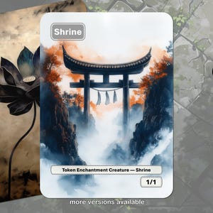 Segnalino Santuario MTG (Creatura Incantesimo 1/1)