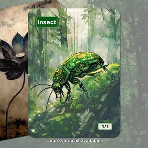 Insect Token MTG (1/1)