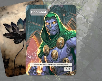 Doombot Token MTG (3/3 Robot Villain)