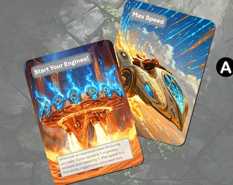 Start Your Engines! - Max Speed Card MTG Token - Etsy