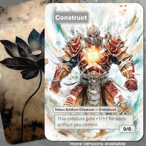 Ficha de construcción MTG (Magic: The Gathering)