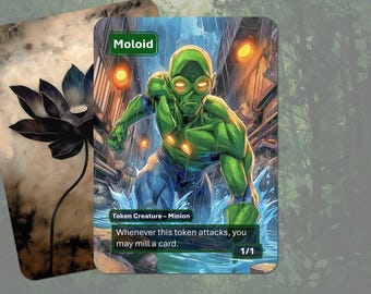 Moloid Token (1/1 Green) MTG