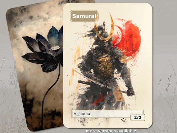 MTG 侍トークン 2種セット（: MTG 匈歌ハトリ 侍 サムライ 神を