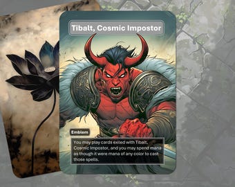 Tibalt, Cosmic Impostor Emblem MTG Token