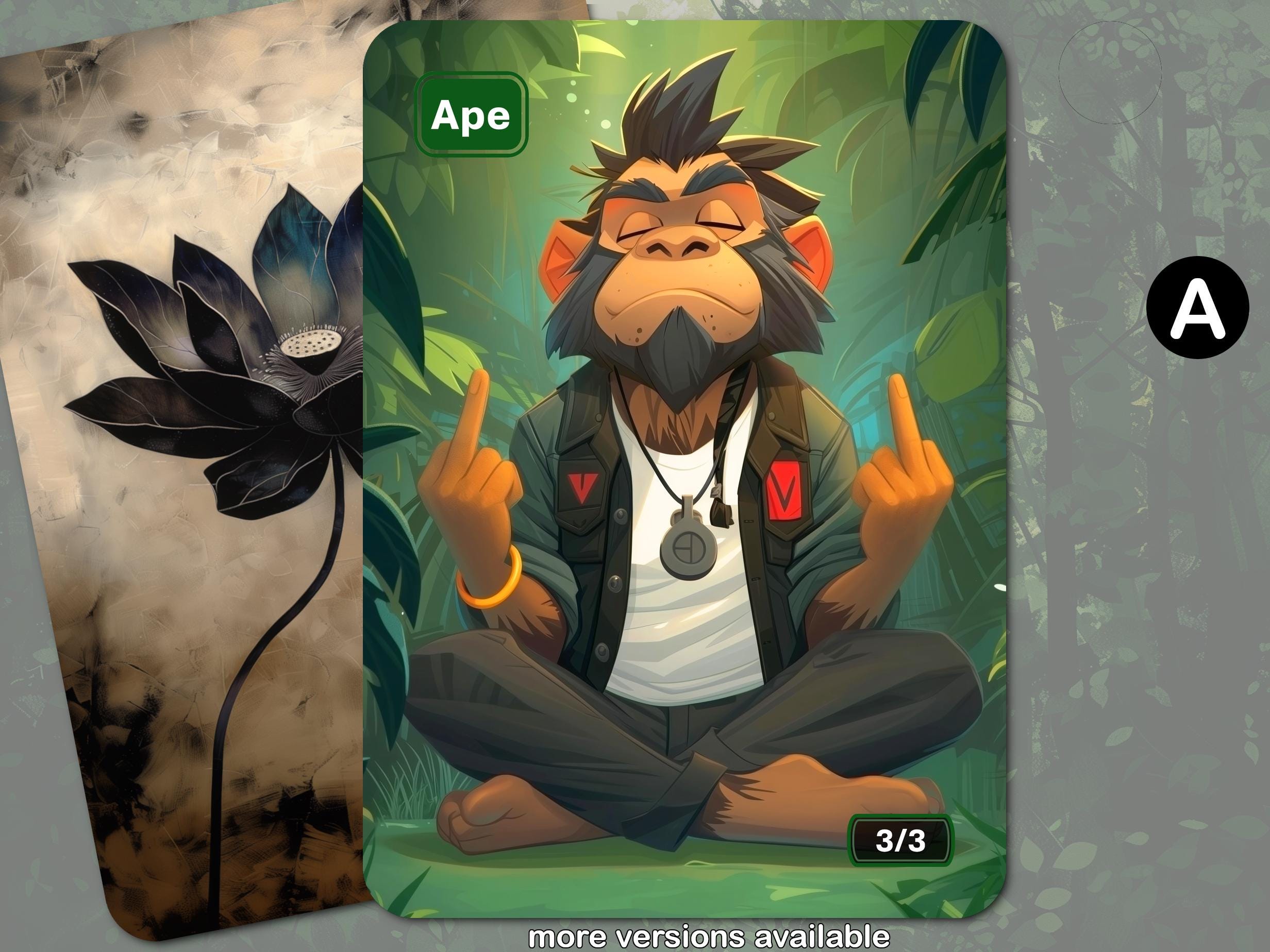 類人猿 ape token minagishi jun mtg 類人猿 ape token minagishi jun mtg 類人猿 ape token