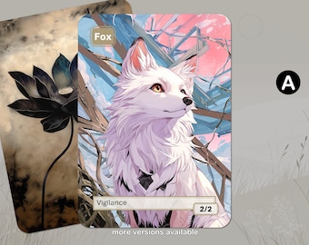 Genku Token (Fox, Moonfolk or Rat) MTG