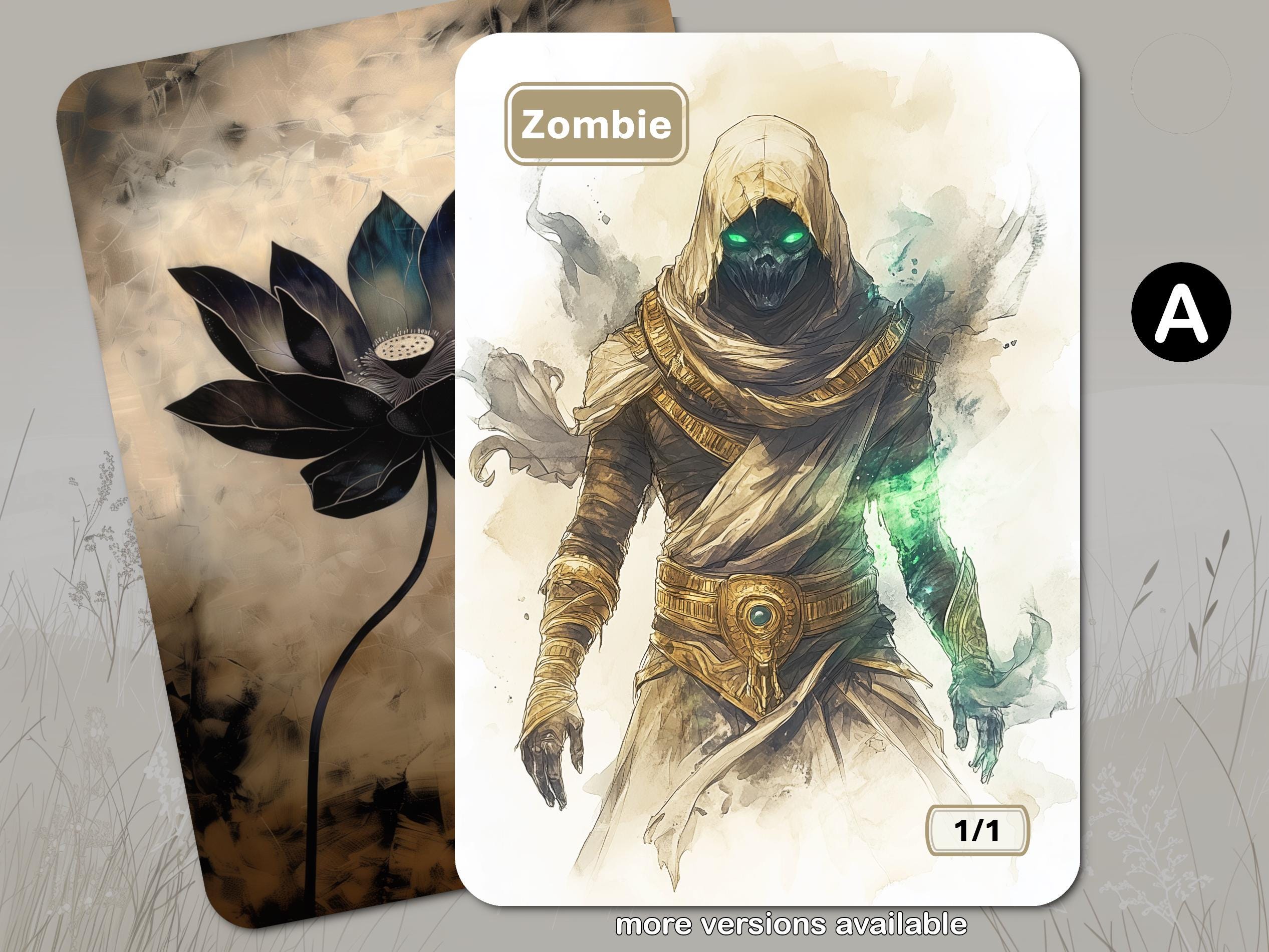 MTG すべそれ ゾンビ トークン FOIL フルアート Amazon版 MTG すべそれ ゾンビ トークン FOIL フルアート Amazon版