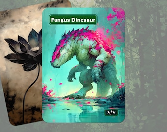 Fungus Dinosaur Token MTG (*/*)