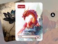 Dragon Token MTG (4/4 Flying) product logo