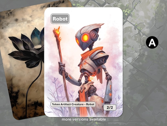 Robot Token (2/2 Artifact Creature) MTG - Etsy Canada