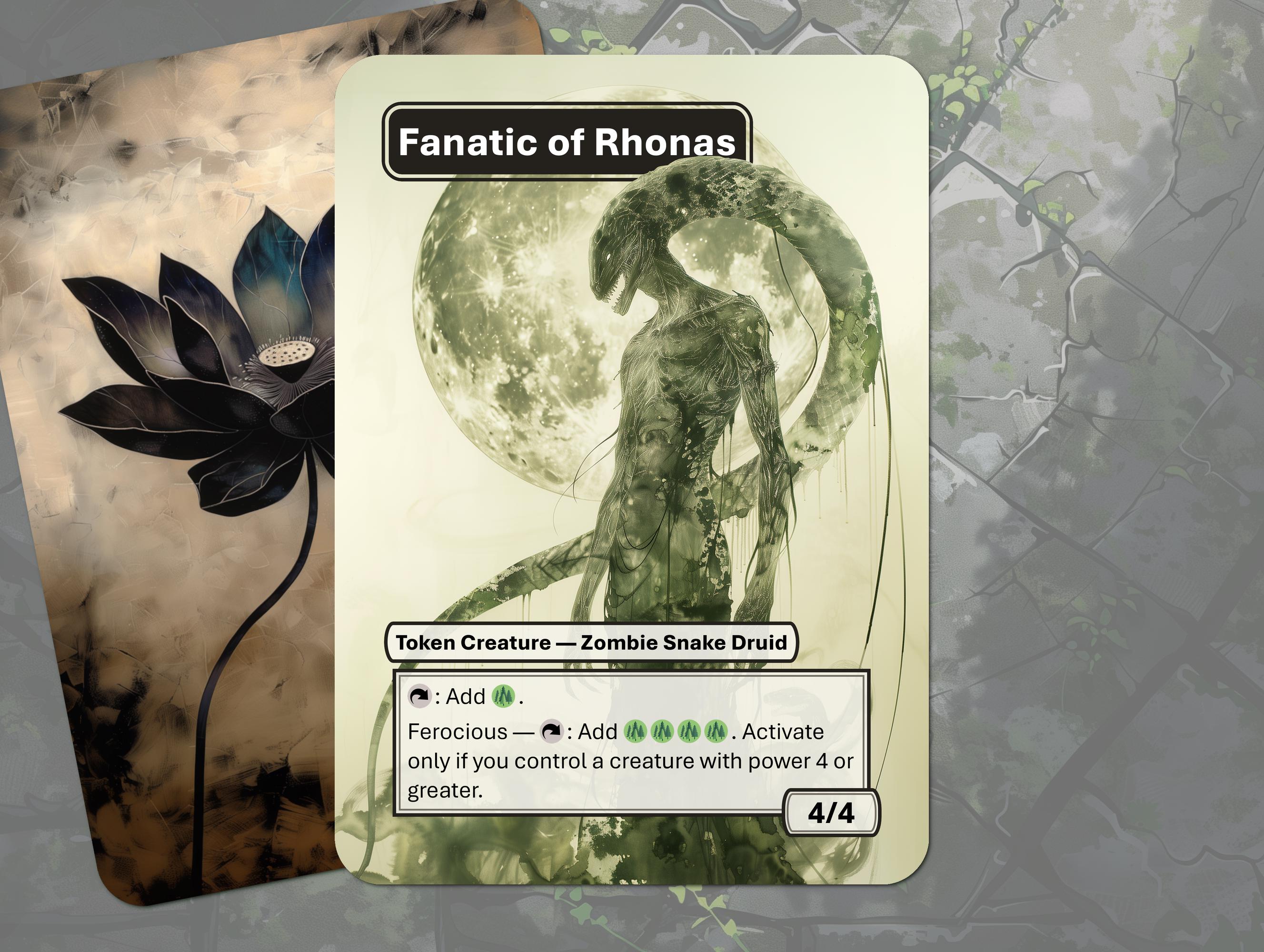 MTG ロナスの狂信者 4枚セット 狂信者トークン付き ロナスの狂信者トークンMTG - Etsy 日本