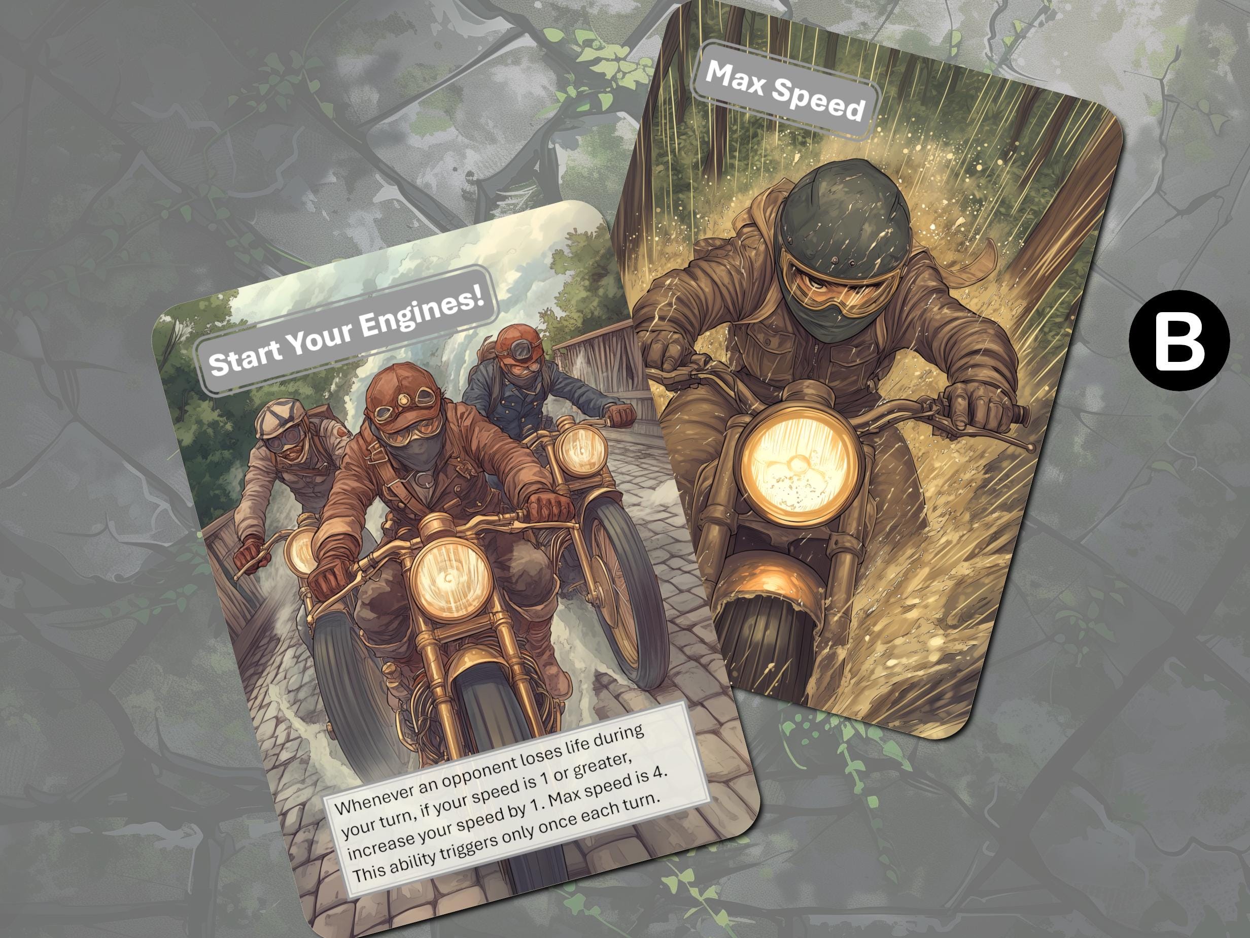 Start Your Engines! - Max Speed Card MTG Token - Etsy