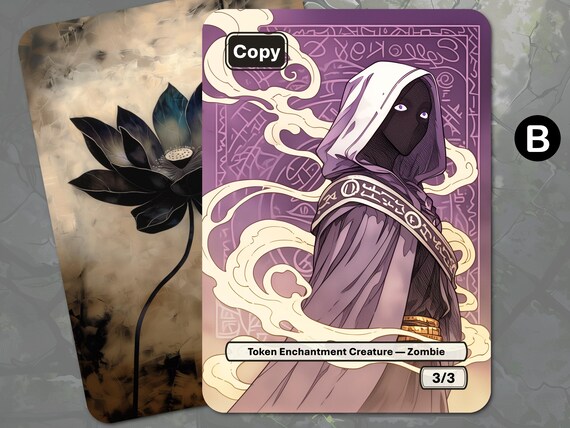 Zombie Copy Token (3/3 for Use With Anikthea, Hand of Erebos) MTG