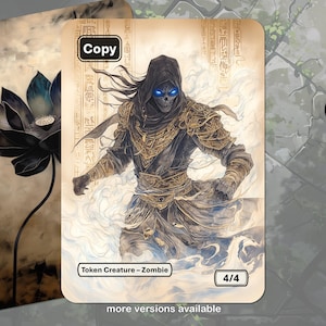 Zombie Copy Token MTG (4/4 do użycia z The Scarab God lub Hashaton, Scarab's Fist)