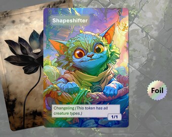Foil Shapeshifter Token (1/1) MTG