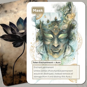 Masker MTG Aura-token
